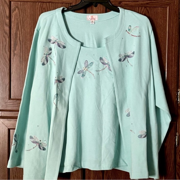 Quacker Factory cardigan - Picture 4 of 4